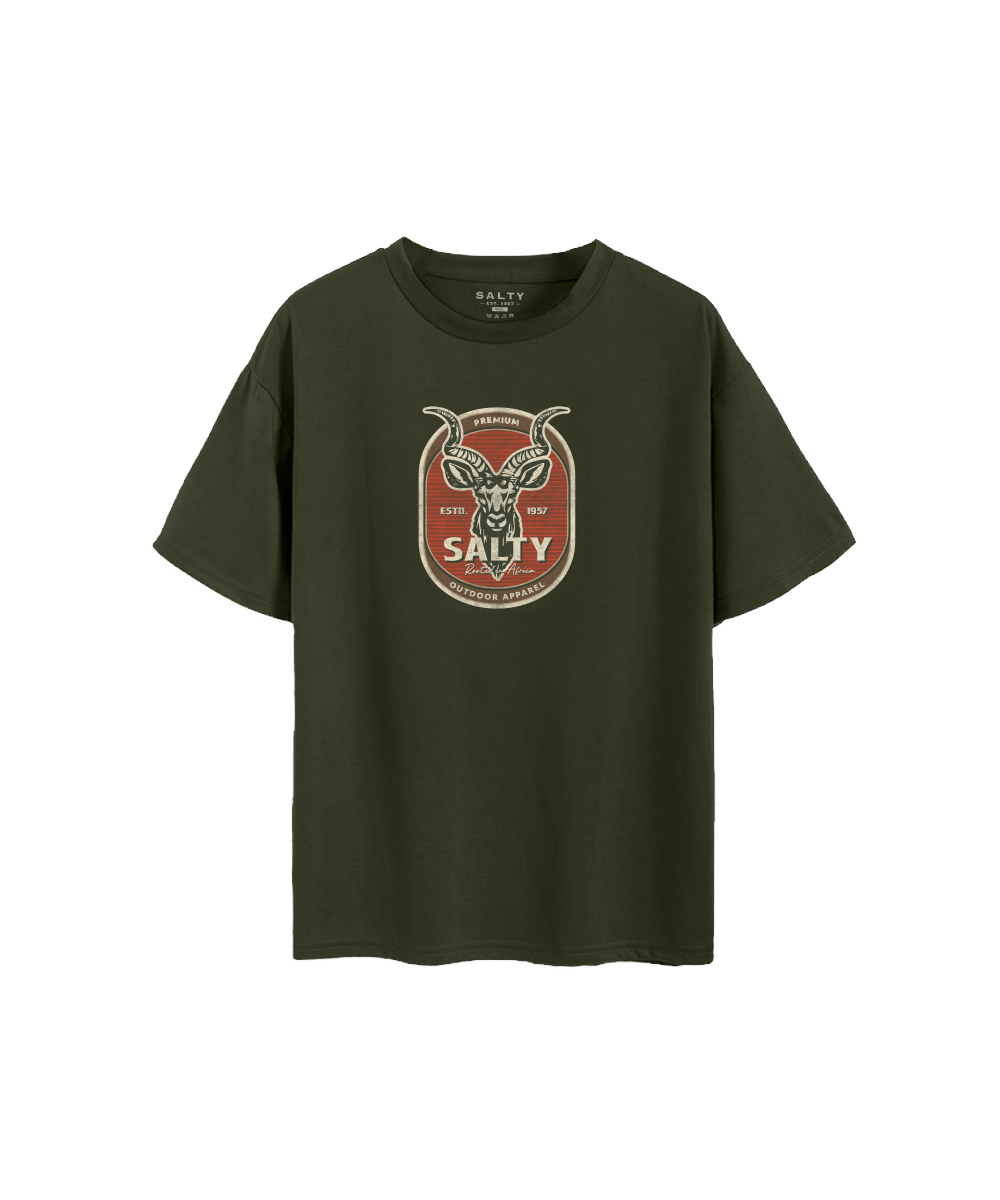Salty T-Shirt Kudu Lager