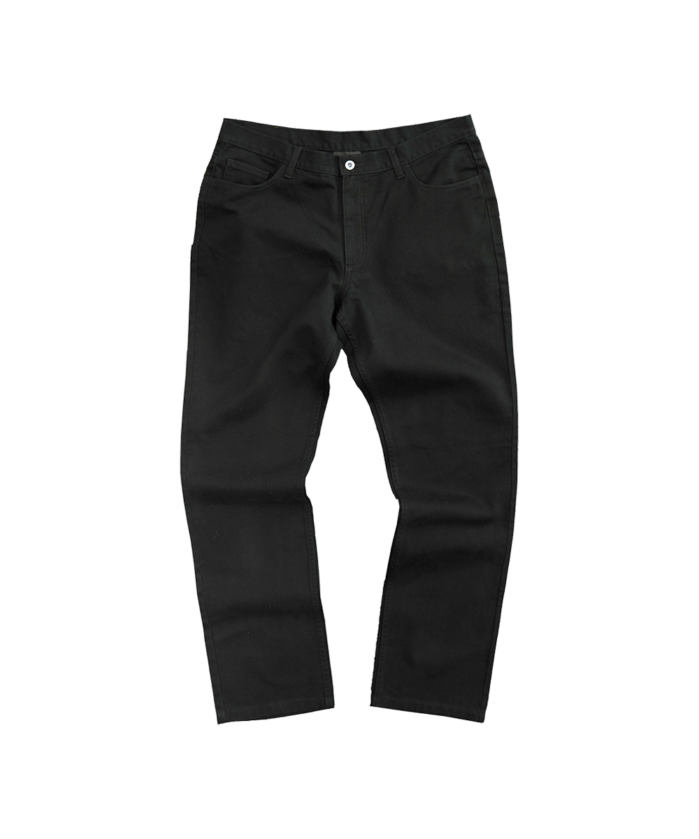 Men’s Black Denim Work Jeans – Classic Fit