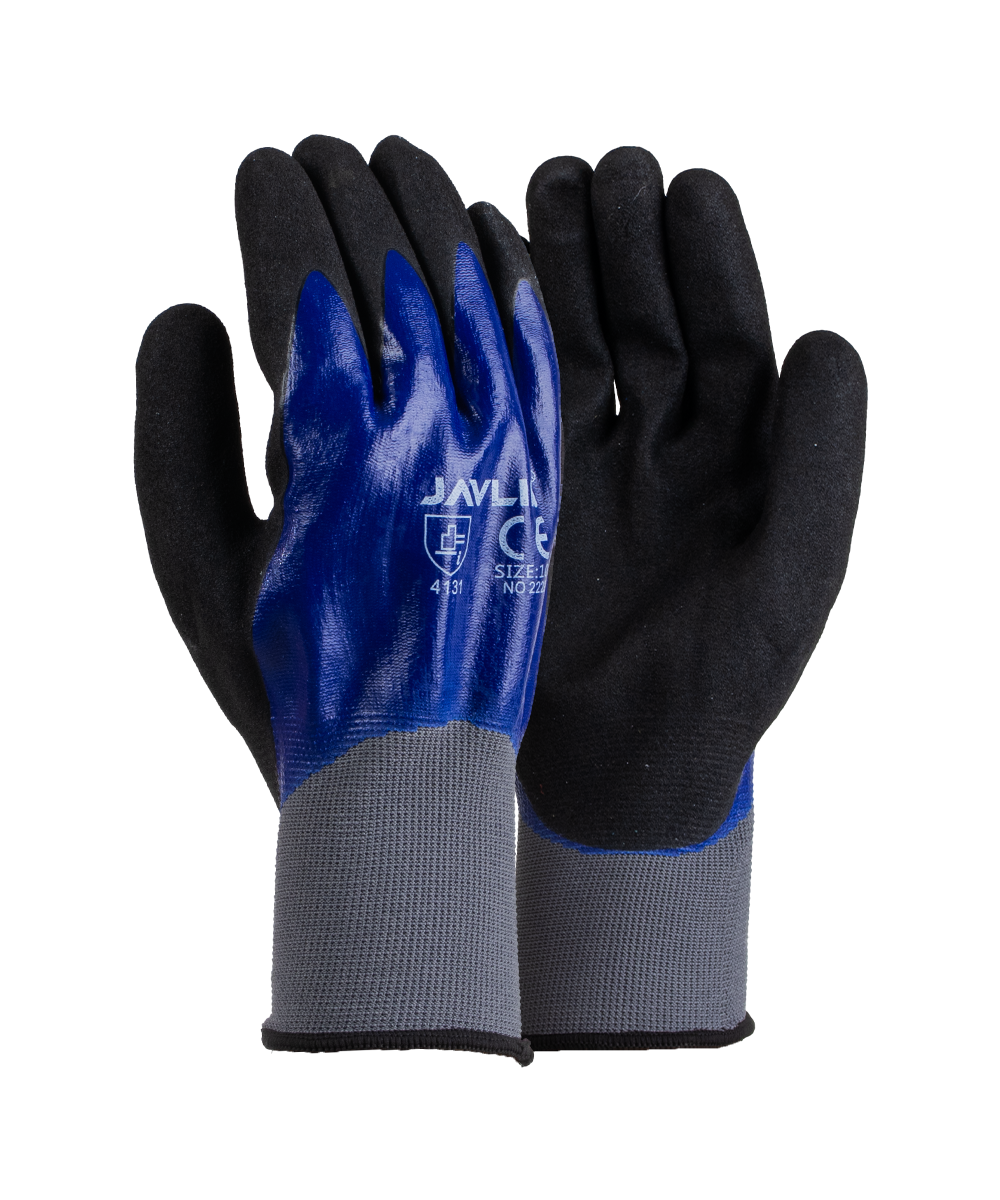Fully Coated Double NBR Nitrile Flexi Gloves