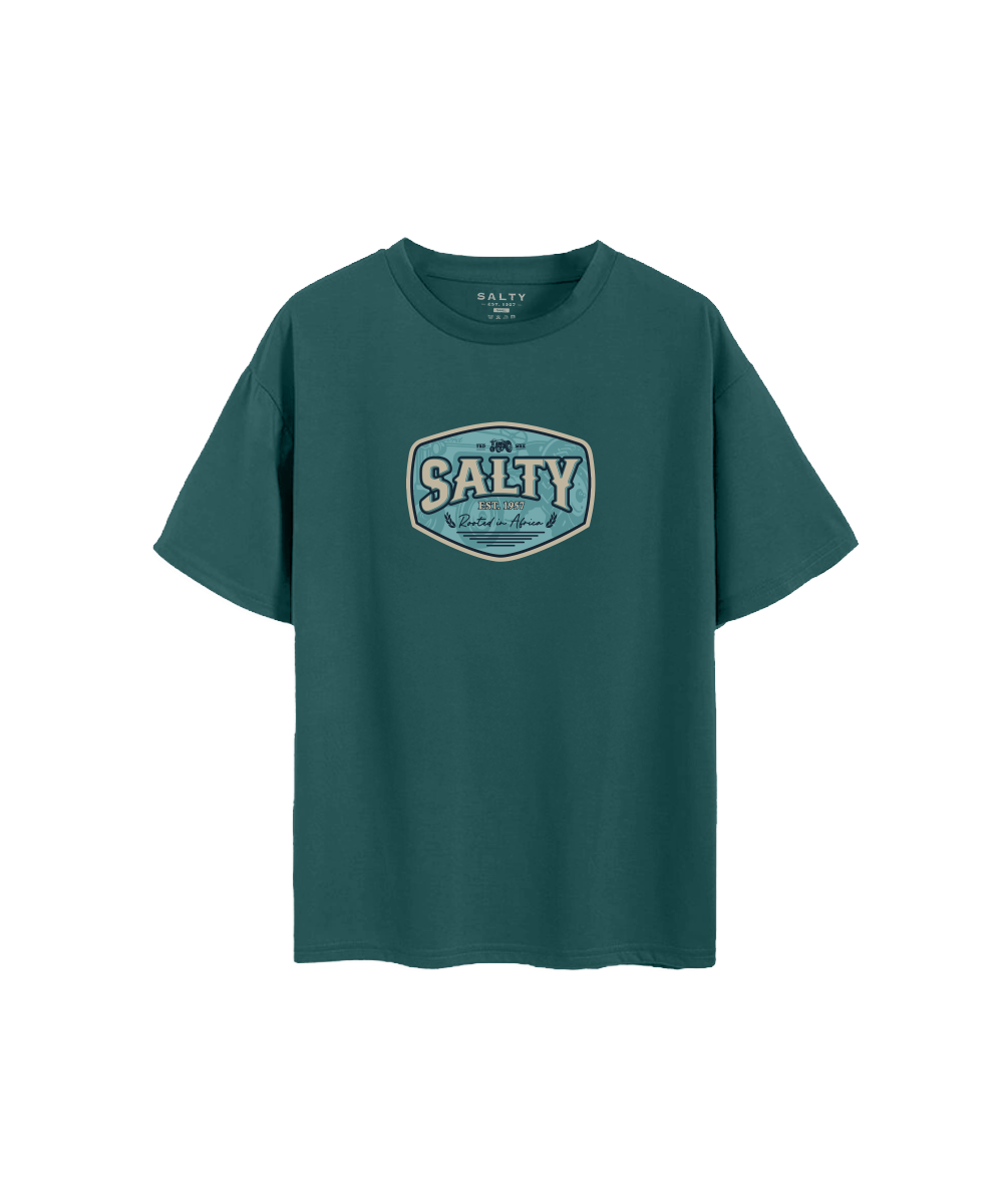 Salty T-Shirt Tractor Badge