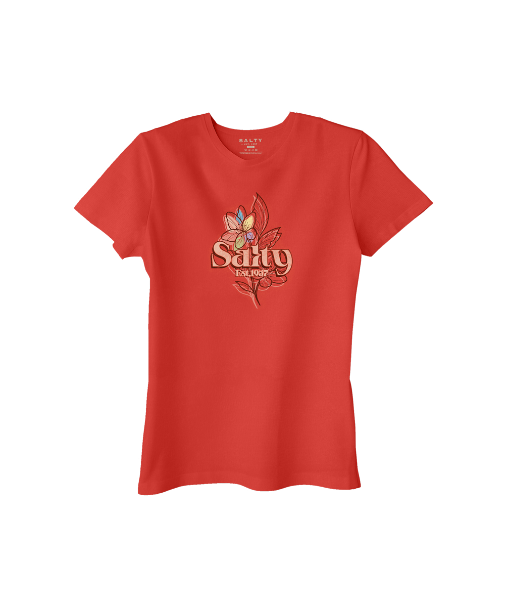 Salty Womens T-Shirt Wildflower