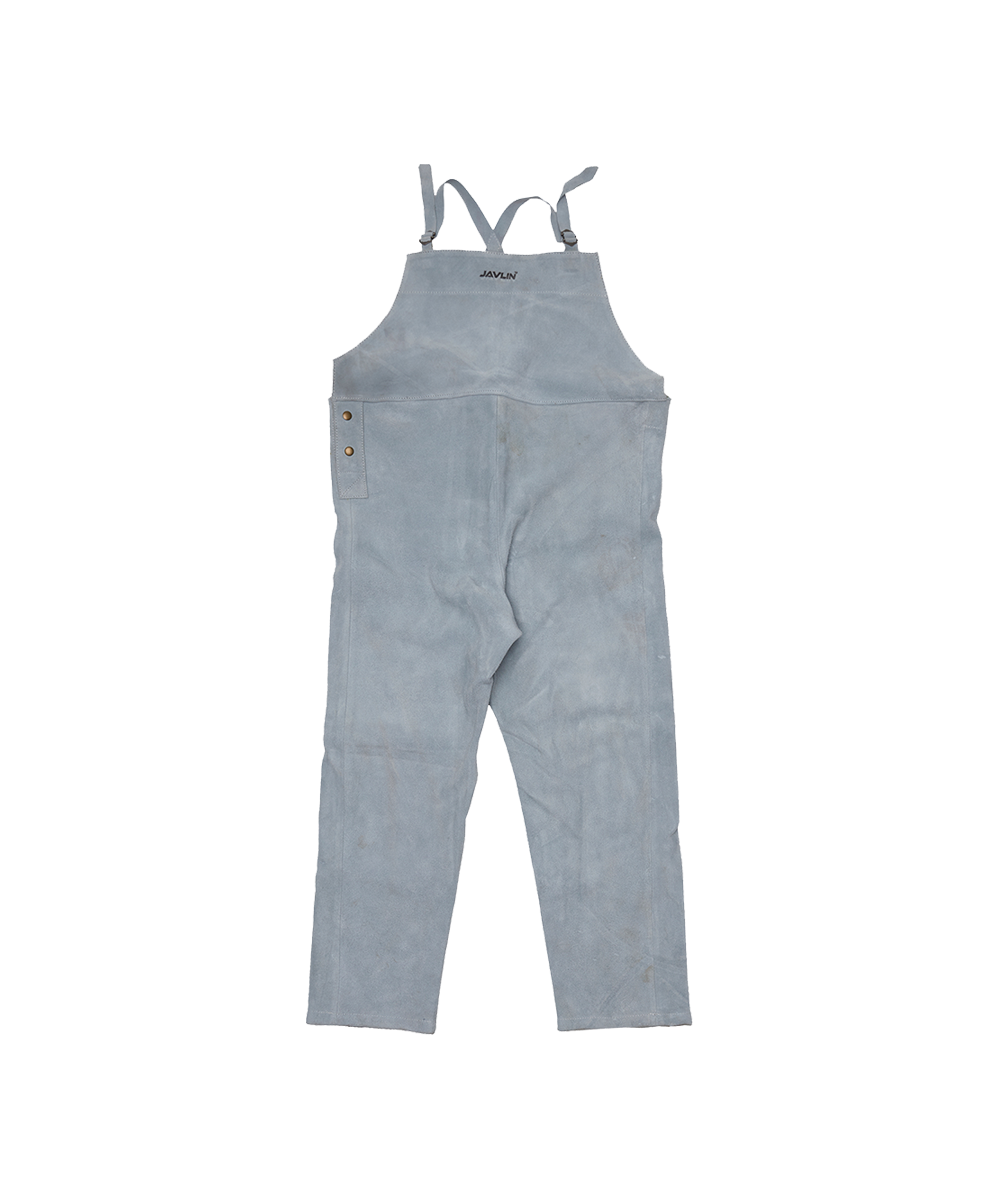 Chrome Leather Bib & Brace