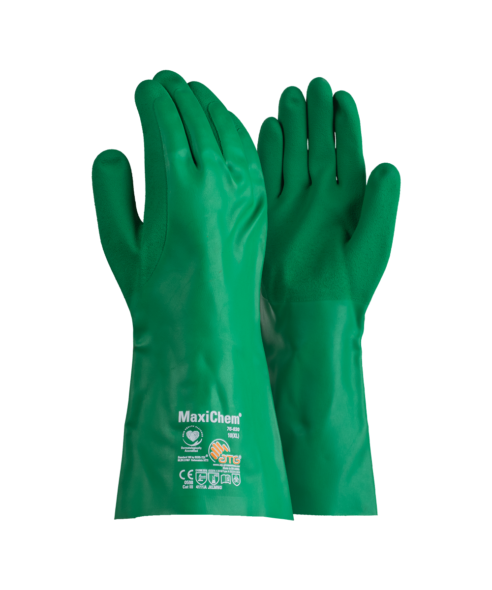 Maxichem Chemical Resistant Gauntlet Gloves