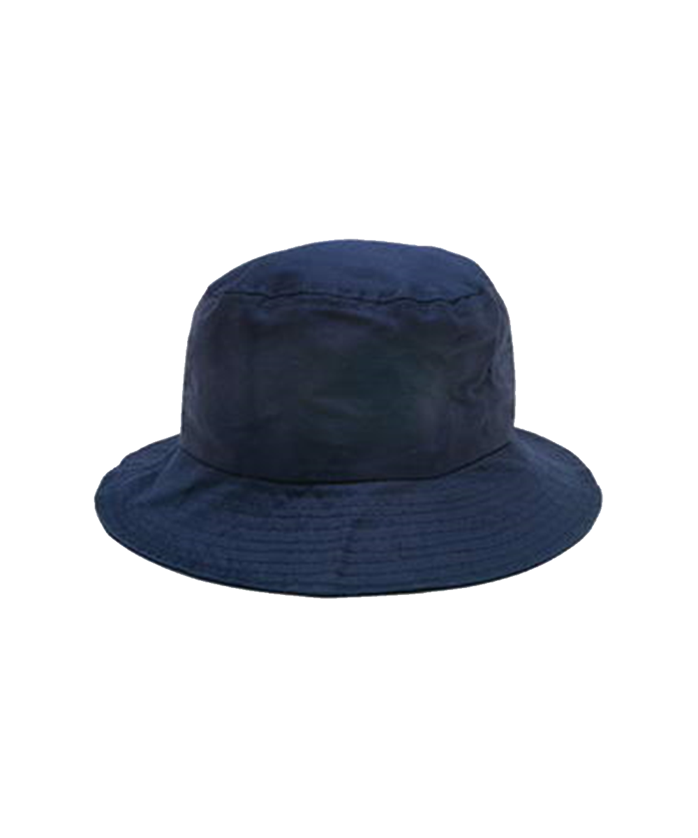 Narrow Brim Cotton Bucket Hat