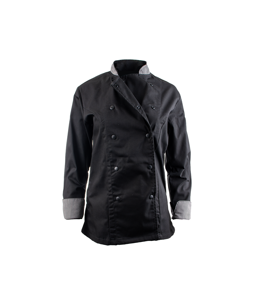 Black & Ligne Noir Elite Women's Chef Jacket