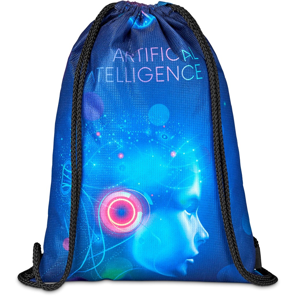 Hoppla Bellville Recycled PET Drawstring Bag - Image 5