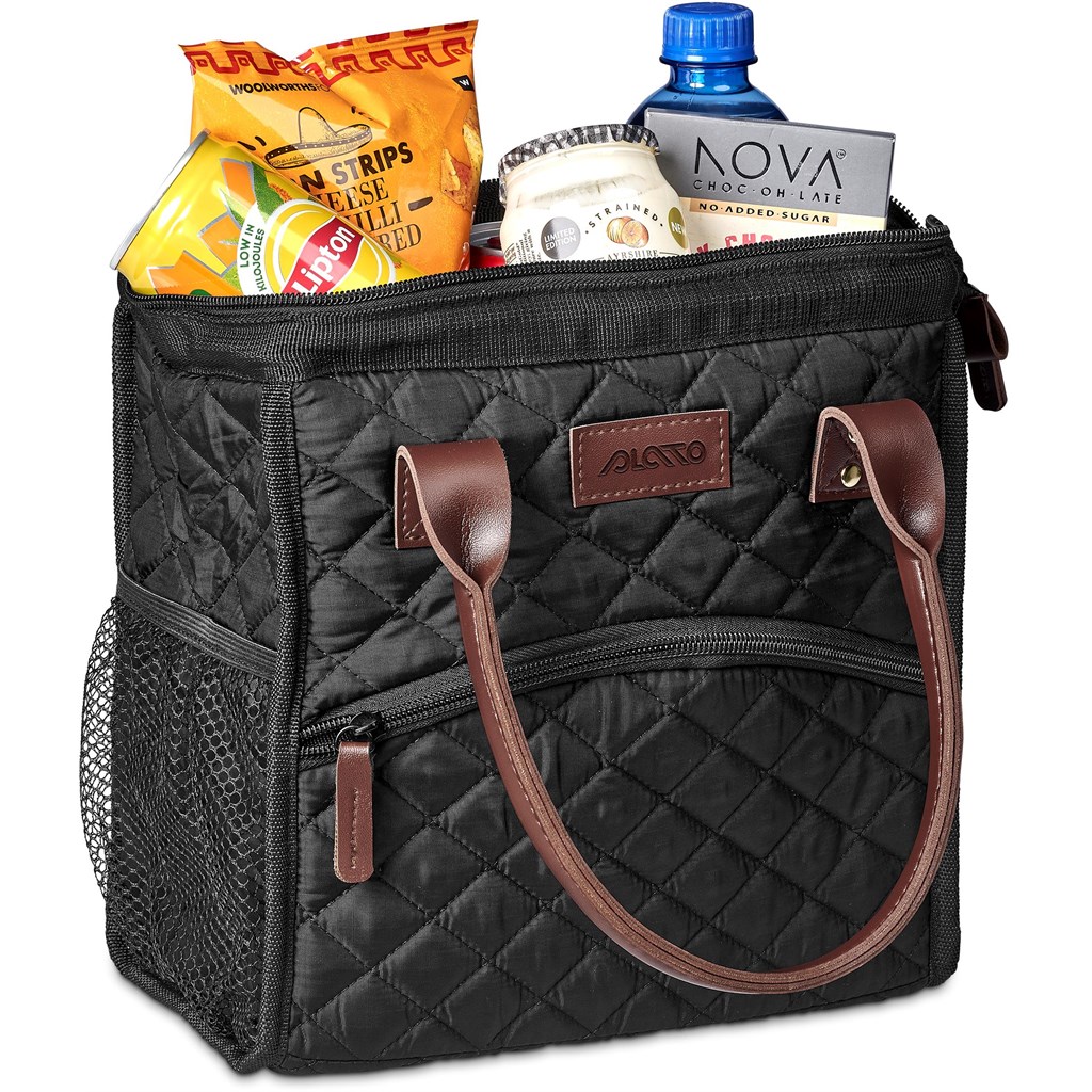 Kate Quilted 12-Can Lunch Cooler - Image 7