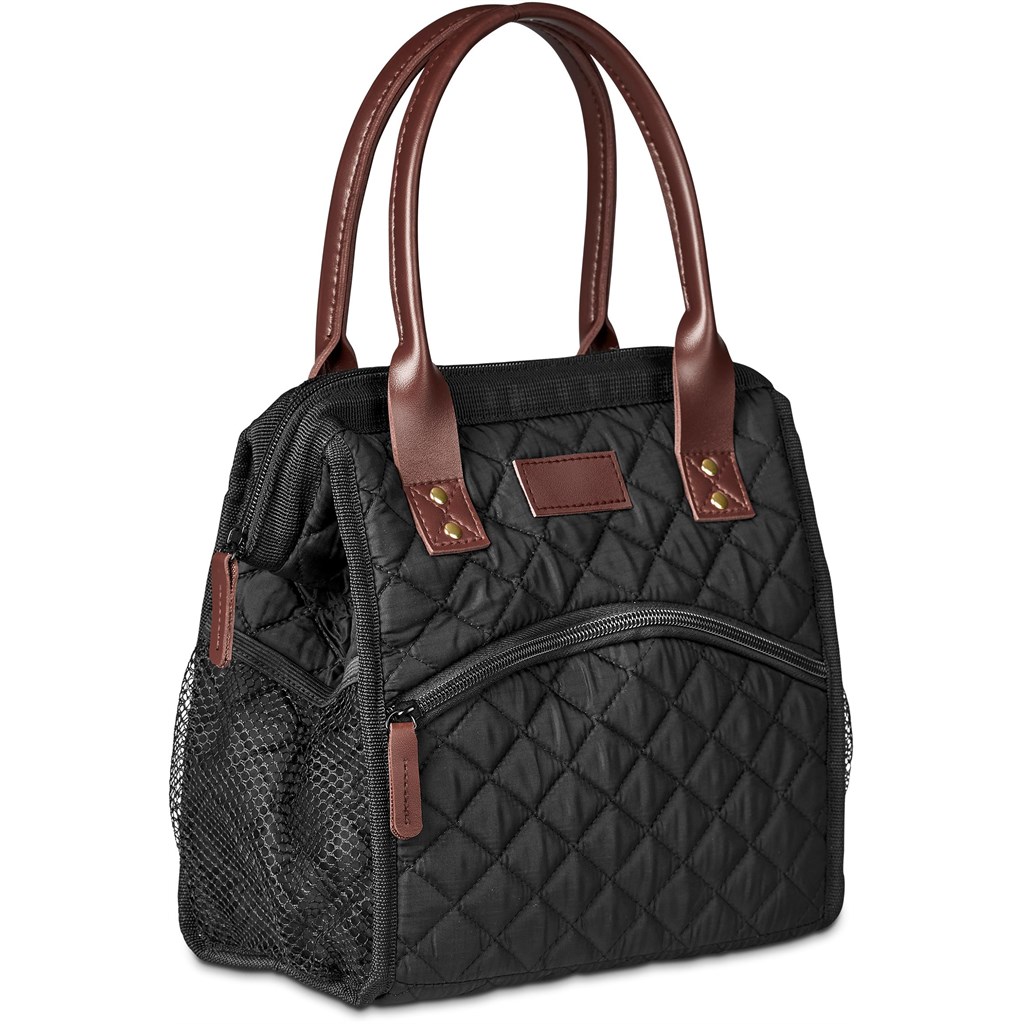 Kate Quilted 12-Can Lunch Cooler - Image 6