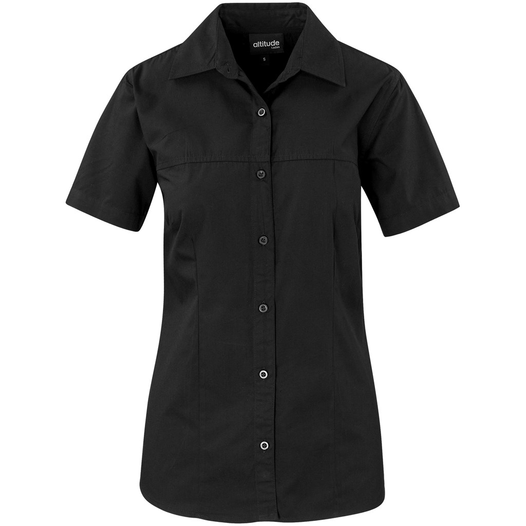Ladies Short Sleeve Empire Shirt - Image 5