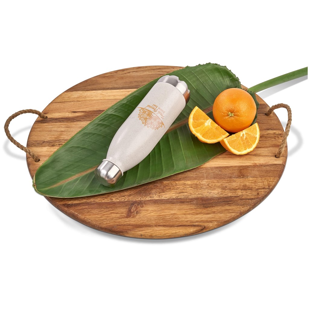 Okiyo Kimi Wheat Straw Water Bottle - 680ml - Image 3