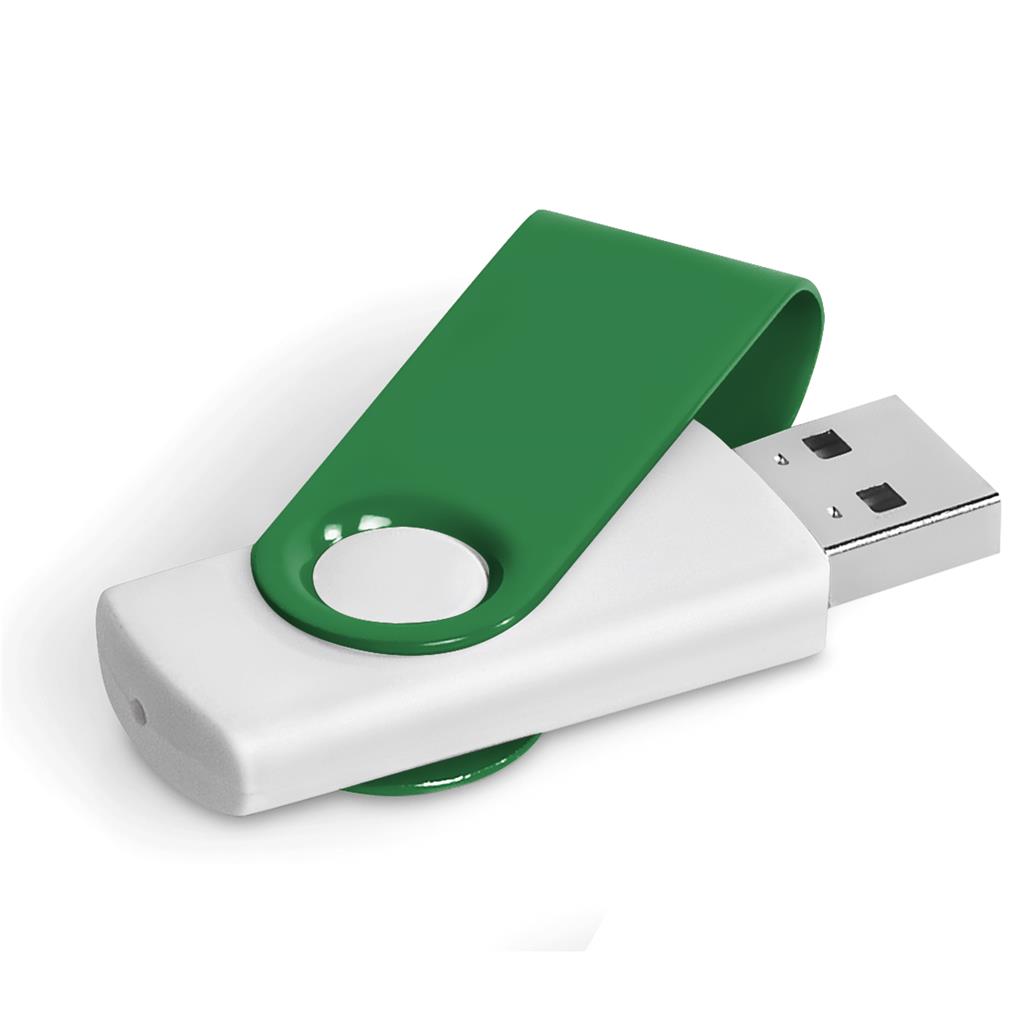 Axis Gyro White Flash Drive - 32GB - Image 12