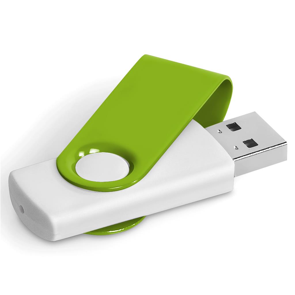 Axis Gyro White Flash Drive - 32GB - Image 14