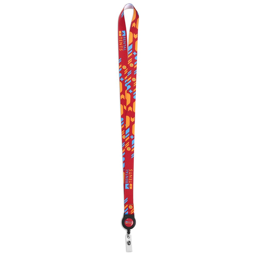 Altitude Badge Reel Single-Sided Sublimated Satin Lanyard - Image 14