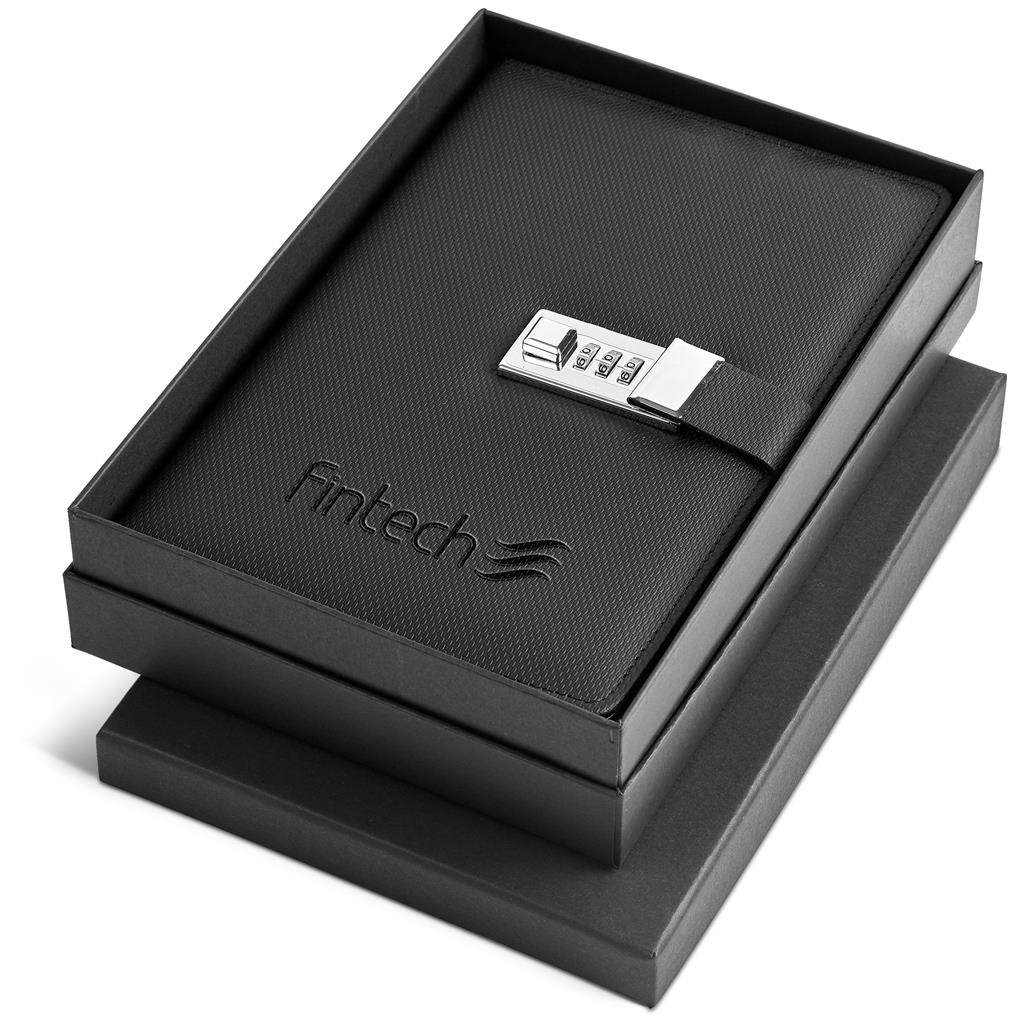 Alex Varga Chapman Code-Lock Hard Cover Notebook