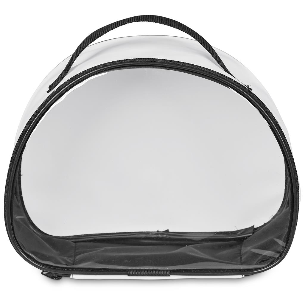 Pre-Production Sample Hoppla Aloe Toiletry Bag With PVC Front Window