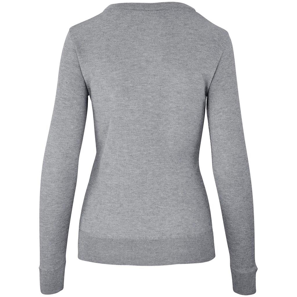 Ladies Long Sleeve Peru V-Neck Jersey - Image 6