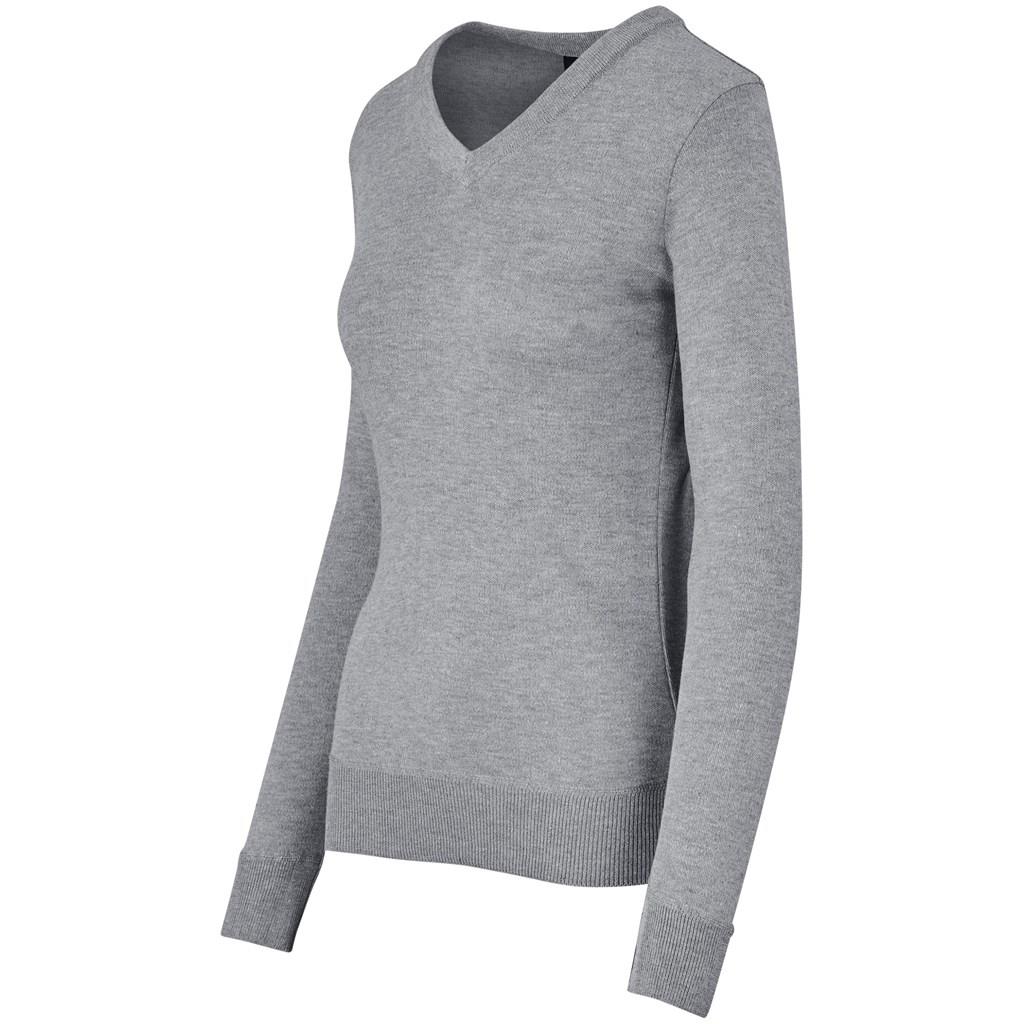 Ladies Long Sleeve Peru V-Neck Jersey - Image 5
