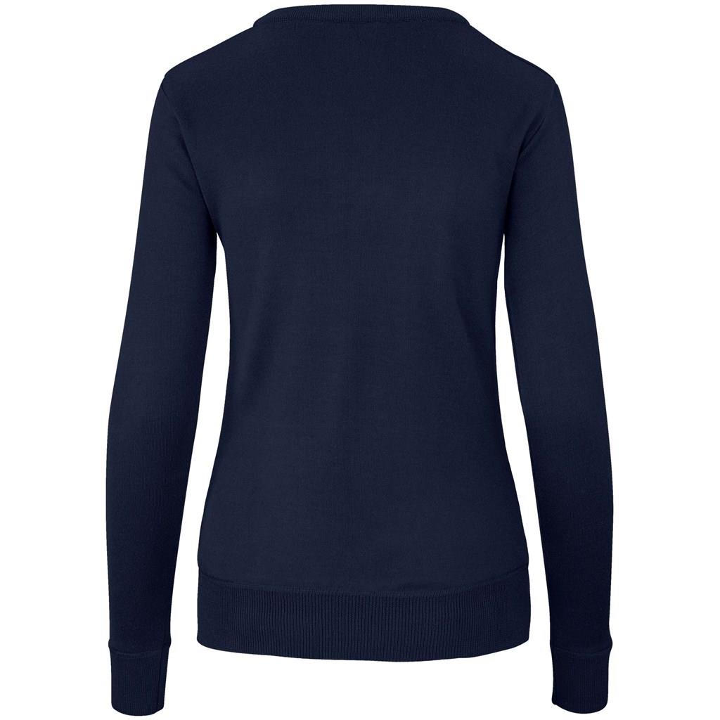 Ladies Long Sleeve Peru V-Neck Jersey - Image 8