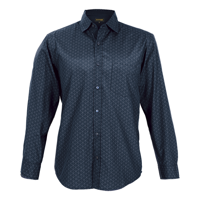 Claremont Lounge Shirt Long Sleeve Mens - Image 2