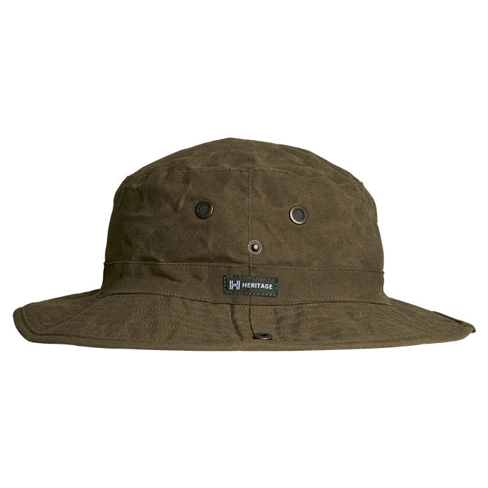 Heritage Washed Oil Skin Outdoor Hat