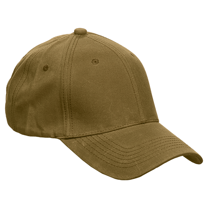 6 Panel Barron Washed Oil Skin Cap