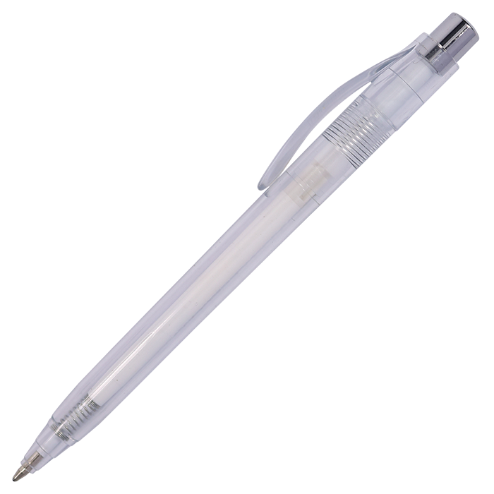 Translucent Ballpoint Pen with Coloured Refill