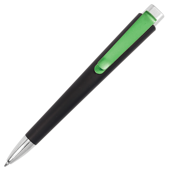 Metallic Clip Ballpoint Pen