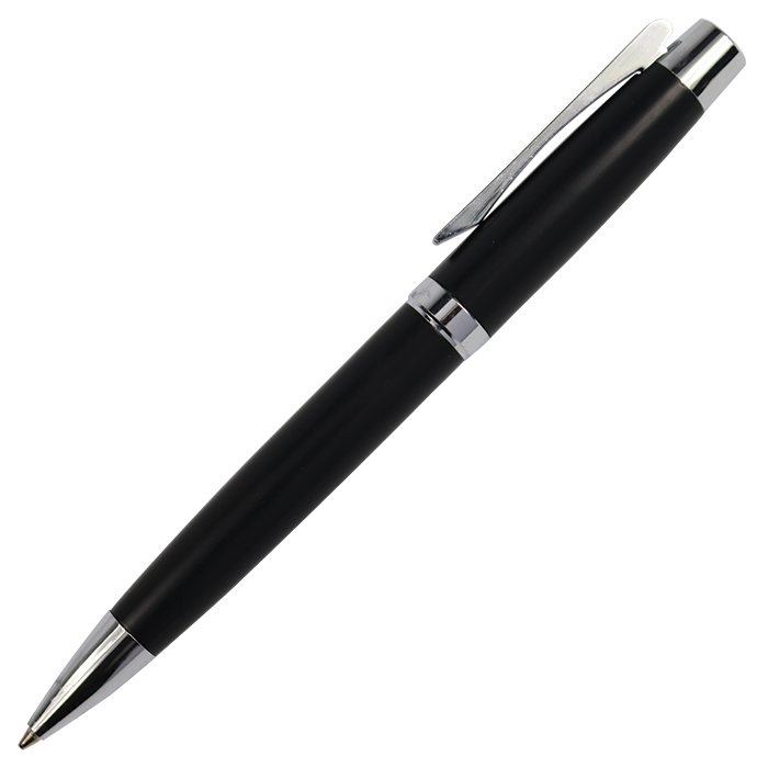 Square Clip Brass Ballpoint Pen