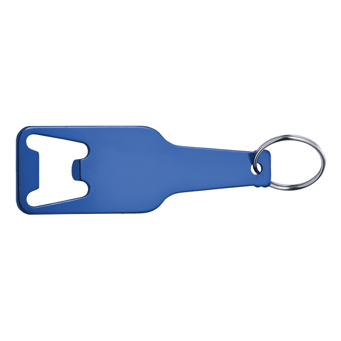 Bottle Shaped Keychain With Opener