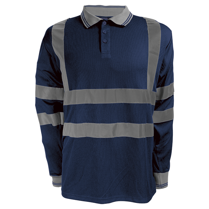 Barron Long Sleeve Reflective Golfer With Tape