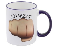 Emoji Howzit - Sublimation Mug