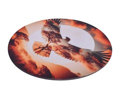 Sublimation Round Mouse Pad - Image 2