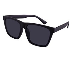 Matte Sunglasses - Black Lens