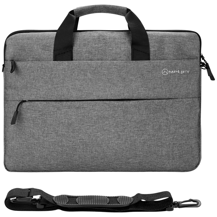 Amplify Cuba 15.6" Laptop Shoulder Bag Black