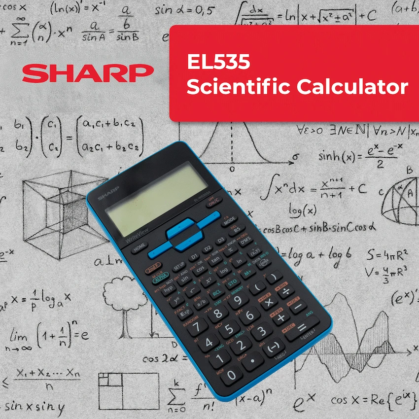 Sharp EL535 Scientific Calculator - Image 9
