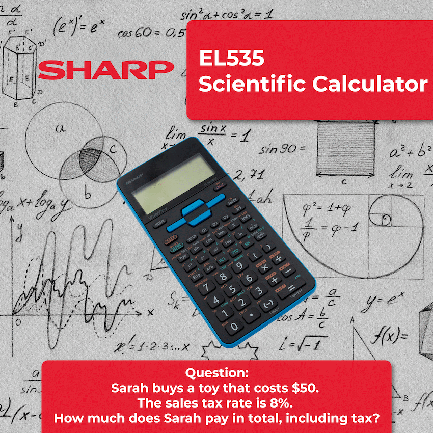 Sharp EL535 Scientific Calculator - Image 7