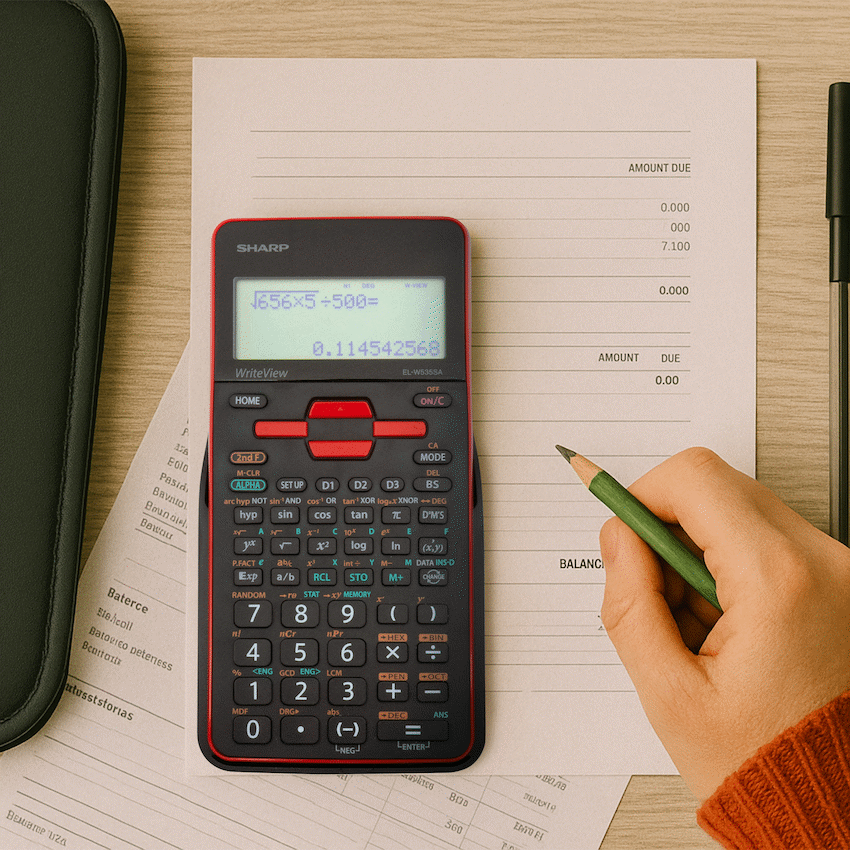 Sharp EL535 Scientific Calculator - Image 20