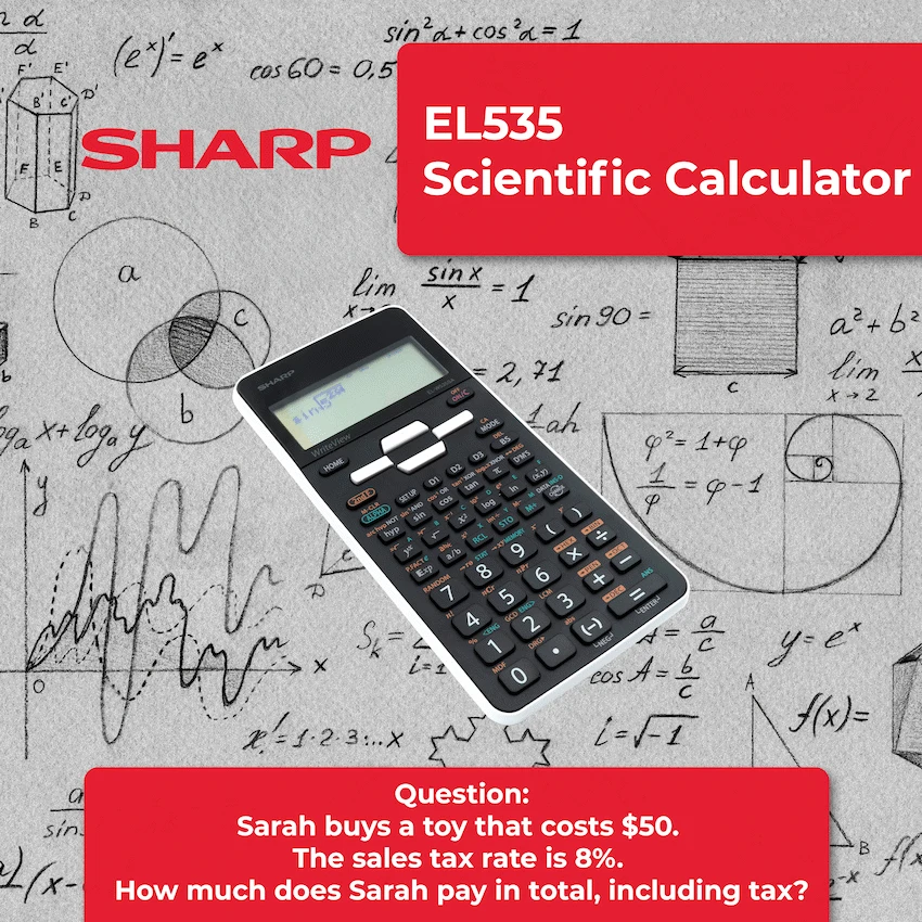 Sharp EL535 Scientific Calculator - Image 25