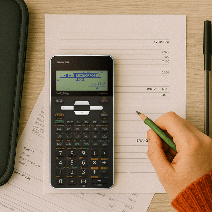 Sharp EL535 Scientific Calculator - Image 29