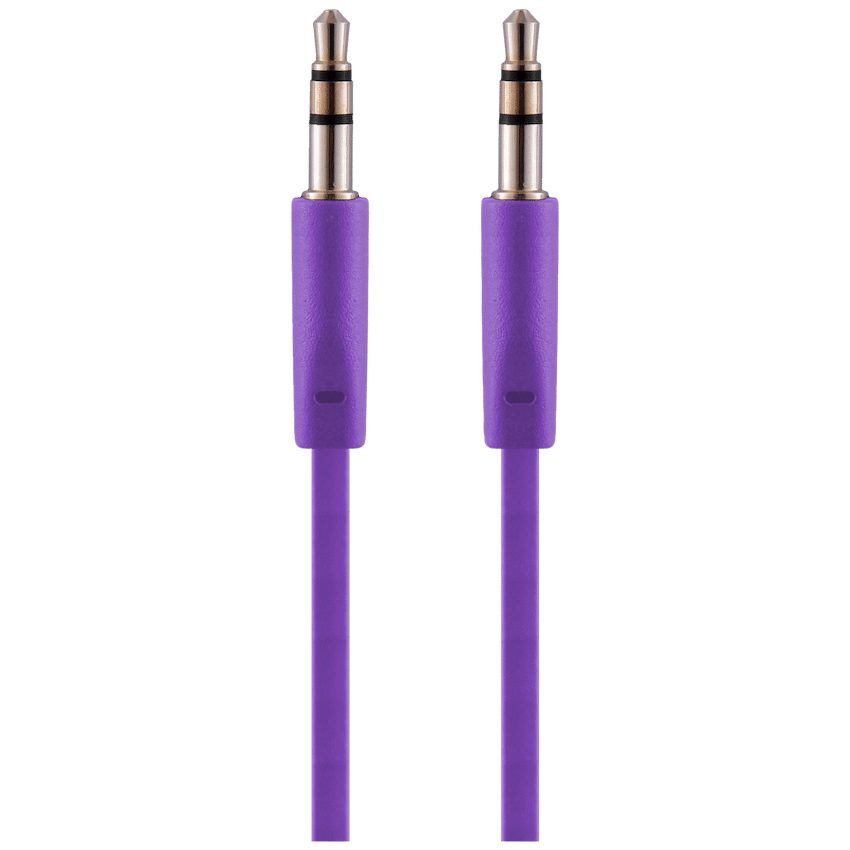 Pro Bass Chain Series Blister Flat Auxiliary Cable