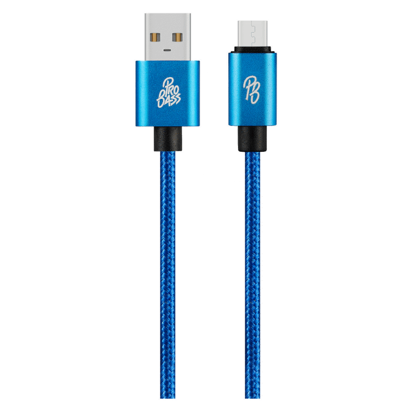 Pro Bass Braided Series Micro USB Cable