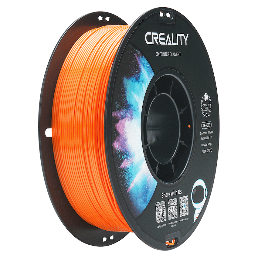 Creality PETG Filament - Orange - 1kg