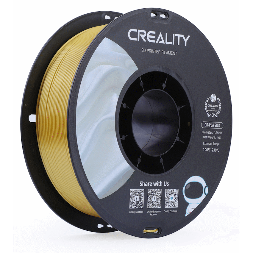 Creality Silk Filament PLA Gold 1Kg