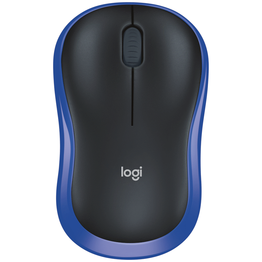 Logitech(R) M185 Wireless Mouse - Blue