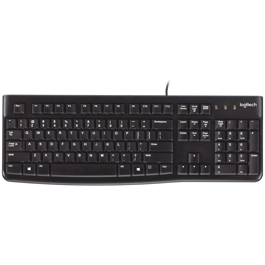 Logitech(R) K120 Corded Keyboard - USB