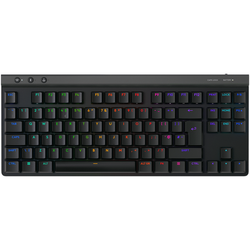 Logitech(R) G515 TKL Lightspeed Wireless Gaming Keyboard - Black
