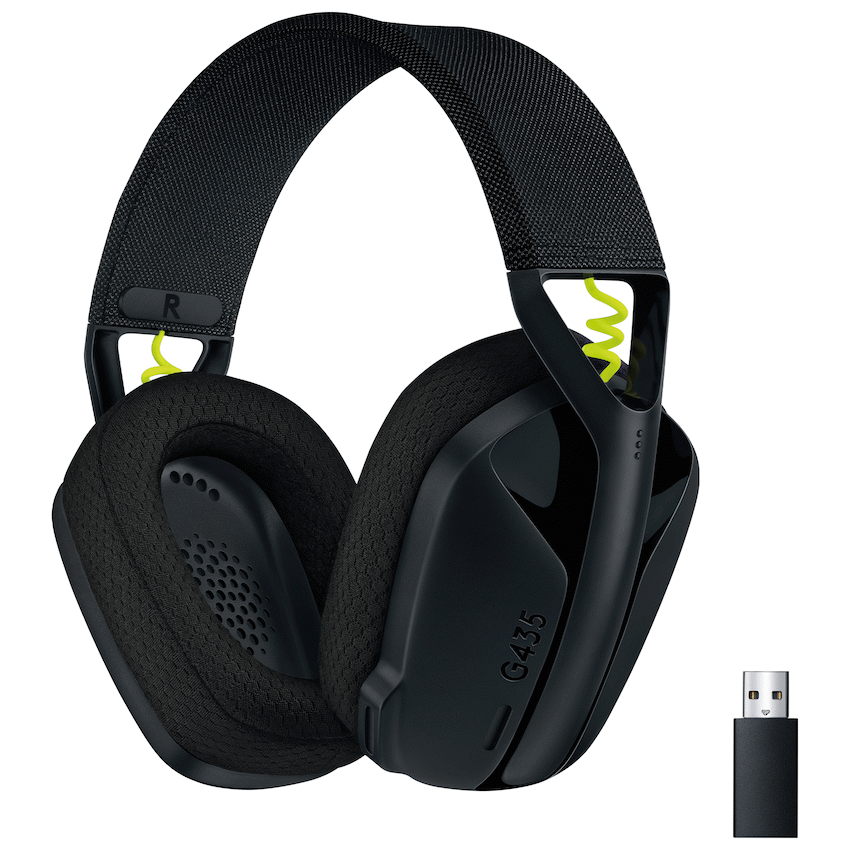 Logitech(R) G435 LIGHTSPEED Wireless Gaming Headset - Black