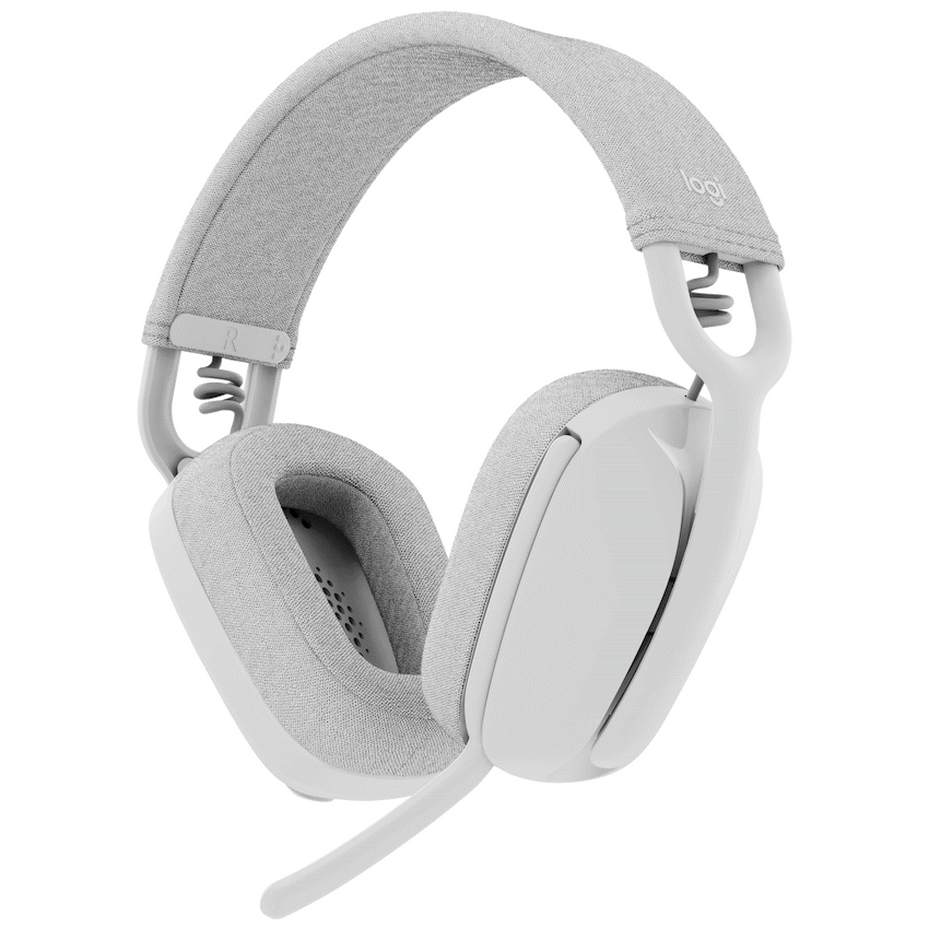 Logitech(R) Zone Vibe 100 Wireless Headphones - Off-White