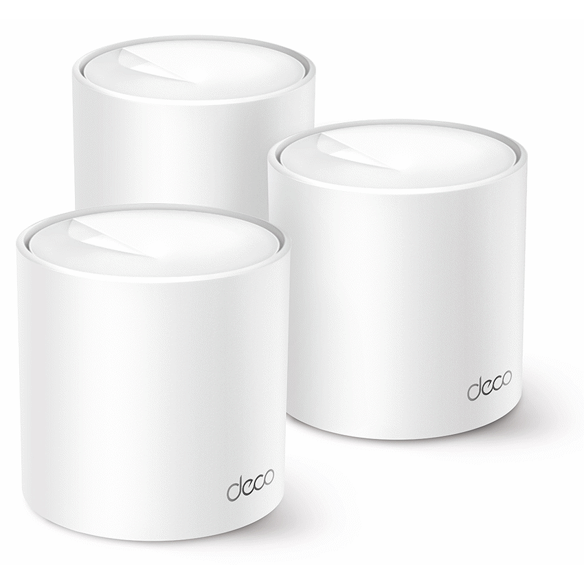 TP-Link Deco X10 (3-Pack) AX1500 Whole-Home Mesh Wi-Fi 6 System (Tri-Band)