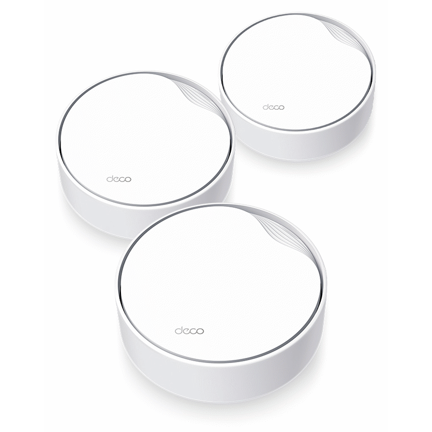 TP-Link Deco X50-POE (3-Pack) AX3000 Whole Home Mesh Wi-Fi 6 System with PoE